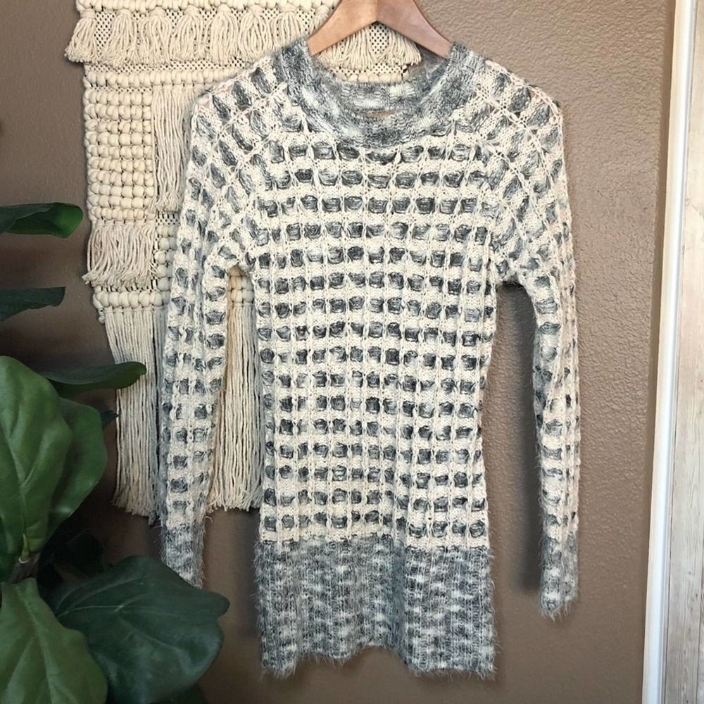 Katsumi Eyelash Knit Pullover Sweater
